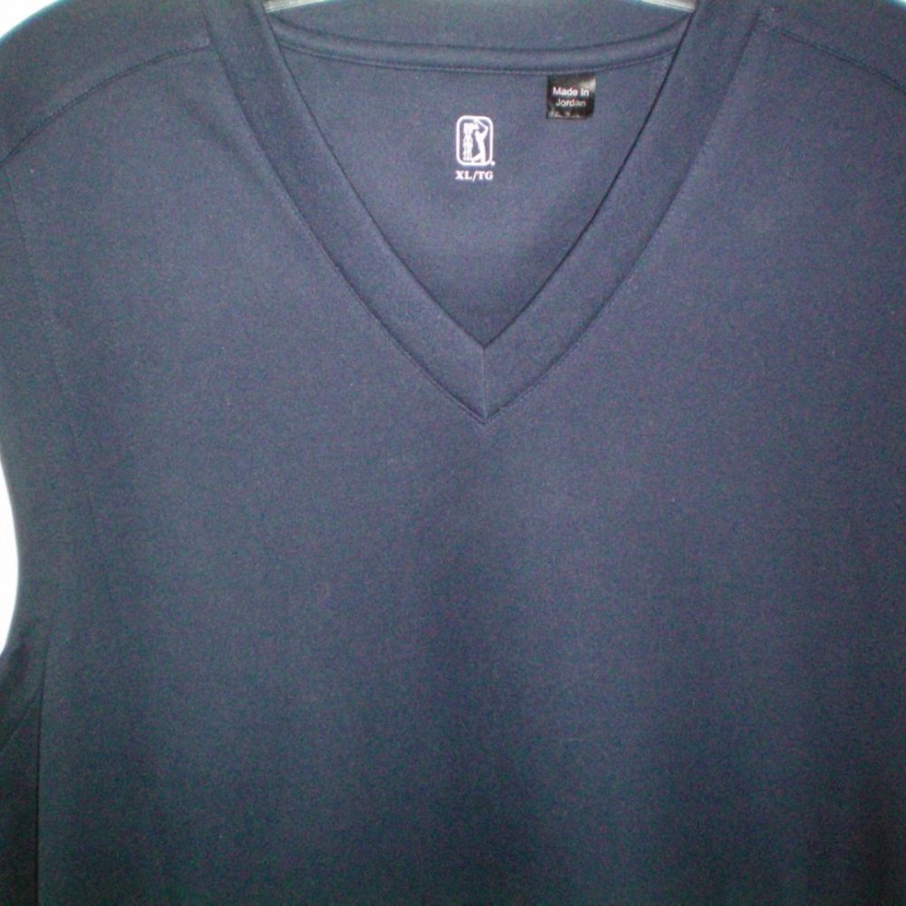 PGA Tour V neck Golf Vest Mens Size XL Tall